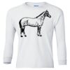 Ultra Cotton® Youth Long Sleeve T-Shirt. Thumbnail