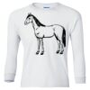 Ultra Cotton® Youth Long Sleeve T-Shirt. Thumbnail