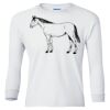 Ultra Cotton® Youth Long Sleeve T-Shirt. Thumbnail