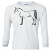 Ultra Cotton® Youth Long Sleeve T-Shirt. Thumbnail