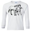 Ultra Cotton® Youth Long Sleeve T-Shirt. Thumbnail