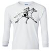 Ultra Cotton® Youth Long Sleeve T-Shirt. Thumbnail