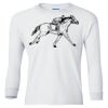 Ultra Cotton® Youth Long Sleeve T-Shirt. Thumbnail