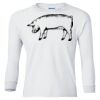 Ultra Cotton® Youth Long Sleeve T-Shirt. Thumbnail