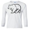 Ultra Cotton® Youth Long Sleeve T-Shirt. Thumbnail