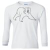 Ultra Cotton® Youth Long Sleeve T-Shirt. Thumbnail