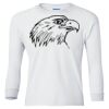 Ultra Cotton® Youth Long Sleeve T-Shirt. Thumbnail