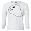 Ultra Cotton® Youth Long Sleeve T-Shirt. Thumbnail