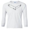 Ultra Cotton® Youth Long Sleeve T-Shirt. Thumbnail