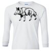 Ultra Cotton® Youth Long Sleeve T-Shirt. Thumbnail