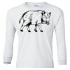 Ultra Cotton® Youth Long Sleeve T-Shirt. Thumbnail