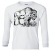 Ultra Cotton® Youth Long Sleeve T-Shirt. Thumbnail