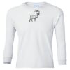Ultra Cotton® Youth Long Sleeve T-Shirt. Thumbnail
