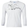 Ultra Cotton® Youth Long Sleeve T-Shirt. Thumbnail