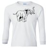 Ultra Cotton® Youth Long Sleeve T-Shirt. Thumbnail
