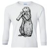 Ultra Cotton® Youth Long Sleeve T-Shirt. Thumbnail