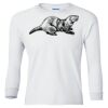 Ultra Cotton® Youth Long Sleeve T-Shirt. Thumbnail