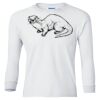 Ultra Cotton® Youth Long Sleeve T-Shirt. Thumbnail