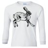 Ultra Cotton® Youth Long Sleeve T-Shirt. Thumbnail