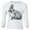 Ultra Cotton® Youth Long Sleeve T-Shirt. Thumbnail