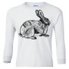 Ultra Cotton® Youth Long Sleeve T-Shirt. Thumbnail