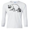 Ultra Cotton® Youth Long Sleeve T-Shirt. Thumbnail