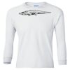 Ultra Cotton® Youth Long Sleeve T-Shirt. Thumbnail