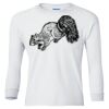 Ultra Cotton® Youth Long Sleeve T-Shirt. Thumbnail