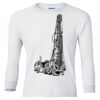 Ultra Cotton® Youth Long Sleeve T-Shirt. Thumbnail