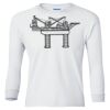 Ultra Cotton® Youth Long Sleeve T-Shirt. Thumbnail