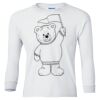 Ultra Cotton® Youth Long Sleeve T-Shirt. Thumbnail