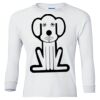 Ultra Cotton® Youth Long Sleeve T-Shirt. Thumbnail