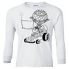 Ultra Cotton® Youth Long Sleeve T-Shirt. Thumbnail
