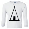 Ultra Cotton® Youth Long Sleeve T-Shirt. Thumbnail