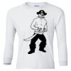 Ultra Cotton® Youth Long Sleeve T-Shirt. Thumbnail