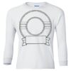Ultra Cotton® Youth Long Sleeve T-Shirt. Thumbnail