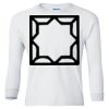 Ultra Cotton® Youth Long Sleeve T-Shirt. Thumbnail