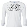Ultra Cotton® Youth Long Sleeve T-Shirt. Thumbnail