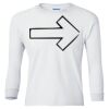 Ultra Cotton® Youth Long Sleeve T-Shirt. Thumbnail