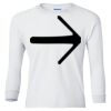 Ultra Cotton® Youth Long Sleeve T-Shirt. Thumbnail