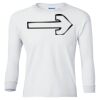 Ultra Cotton® Youth Long Sleeve T-Shirt. Thumbnail