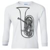 Ultra Cotton® Youth Long Sleeve T-Shirt. Thumbnail