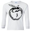 Ultra Cotton® Youth Long Sleeve T-Shirt. Thumbnail