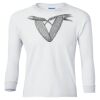 Ultra Cotton® Youth Long Sleeve T-Shirt. Thumbnail