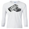 Ultra Cotton® Youth Long Sleeve T-Shirt. Thumbnail