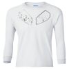 Ultra Cotton® Youth Long Sleeve T-Shirt. Thumbnail