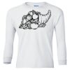 Ultra Cotton® Youth Long Sleeve T-Shirt. Thumbnail