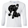 Ultra Cotton® Youth Long Sleeve T-Shirt. Thumbnail