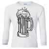 Ultra Cotton® Youth Long Sleeve T-Shirt. Thumbnail