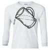 Ultra Cotton® Youth Long Sleeve T-Shirt. Thumbnail